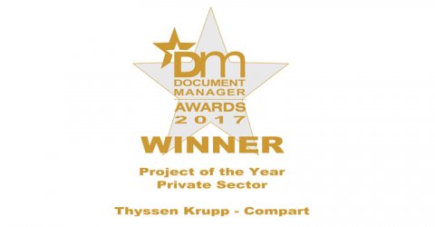 DM Document Manager Magazine Award Project of the Year Private Sector