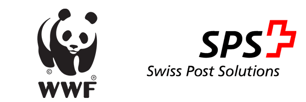 Event Logos WWF und Swiss Post Solutions