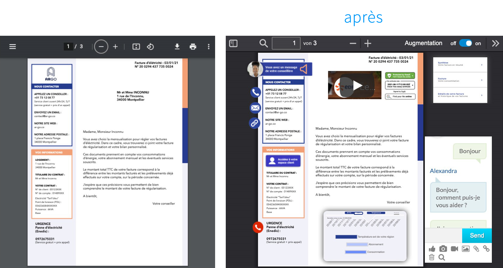 AR PDF - document interactif avec augmentation